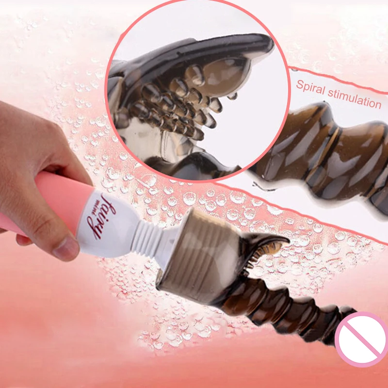 Волшебная палочка рукав колпачки вибратора мульти скорость массажер головные