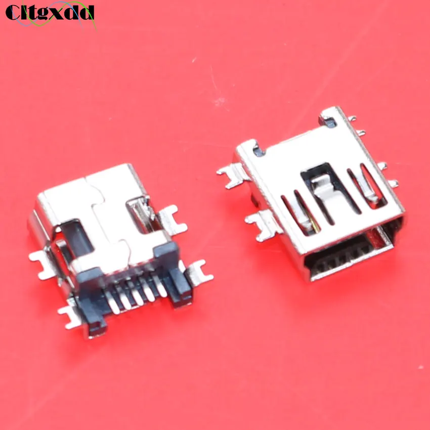 Cltgxdd 1 ~ 100 шт мини USB разъем 5pin SMT гнездовой интерфейс передачи данных для MP3 MP4