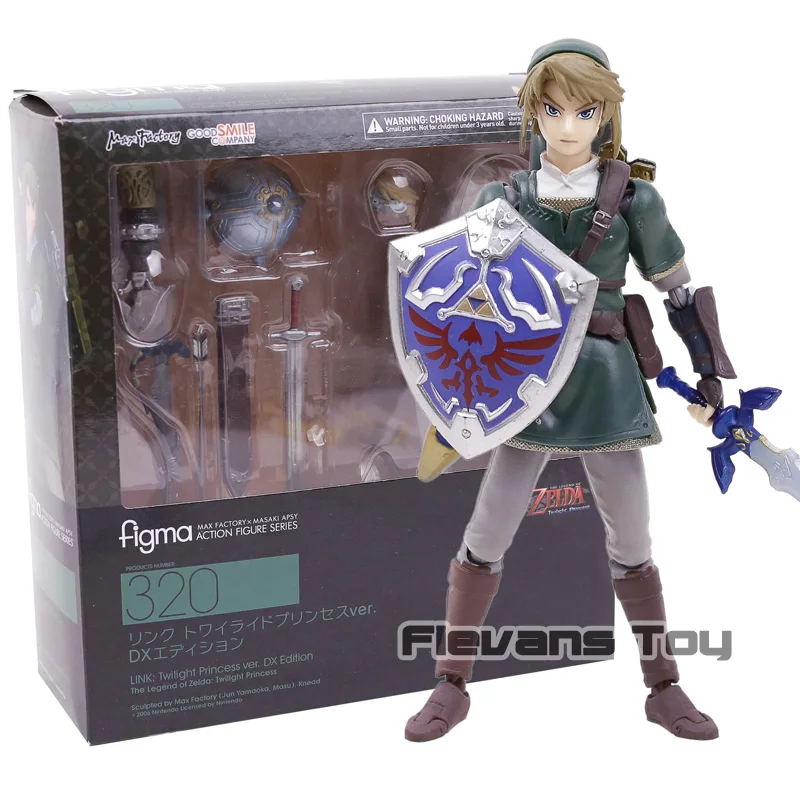 figma320 box Сумеречная принцесса ссылка Figma 320 Deluxe Edition ПВХ фигурка Коллекционная модель игрушки - Цвет: figma320 box