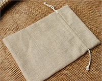 2030 30pcs vintage style handmade jute sacks drawstring gift bags for jewelryweddingchristmas packaging linen pouch bags