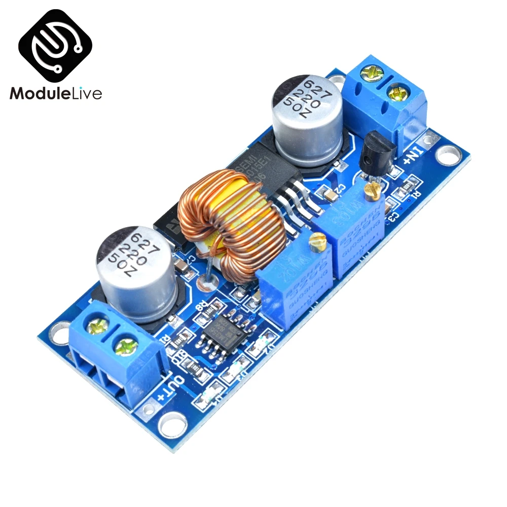 Понижающий модуль питания XL4015 5A литиевого зарядного устройства CV CC buck понижающий