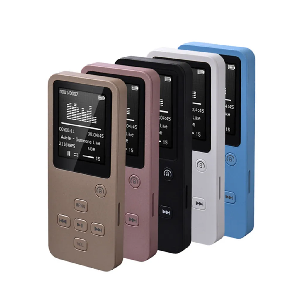 32 Гб Bluetooth MP4 плеер Поддержка TF карта FM Электронная книга ПЕДО метр Часы Портативный 1,8 ''экран динамик HiFi Звук MP3 музыкальный плеер