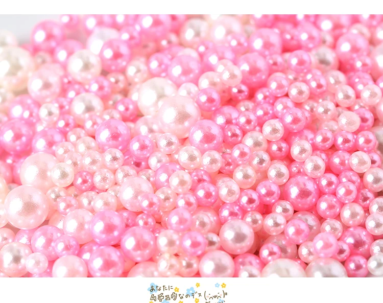 Круглые бусины без отверстий 3/4/5/6/8 мм Приблизительно 200 шт./лот|beads for diy|pearl round