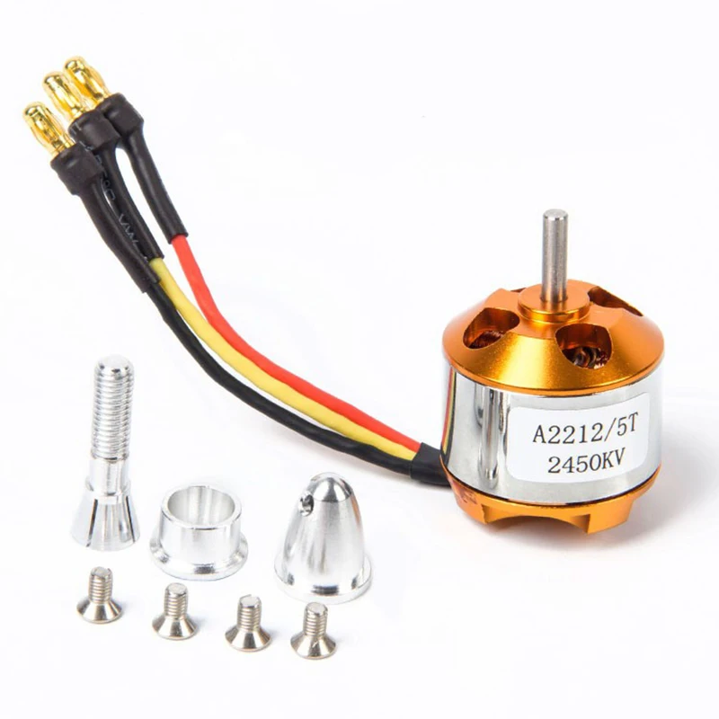 Фиксации крыла высокое Скорость Мощность комбо 2212 2450KV двигатель + 40A ESC 6040