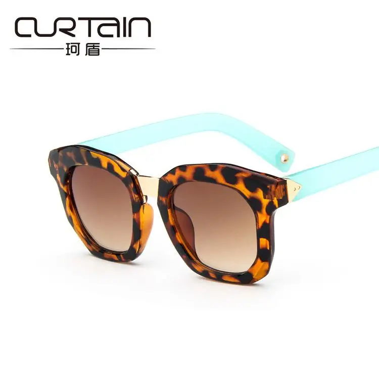 Занавески в большой квадратной оправе Детские камуфляжные солнцезащитные очки