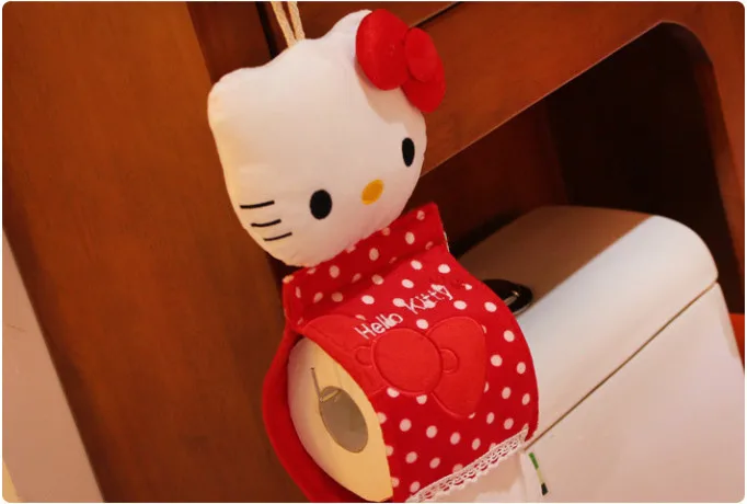 Лидер продаж Kawaii кошка лицо Дом & ванная салфетка чехол коробка контейнер для