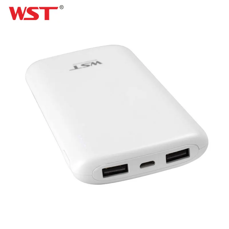Внешний аккумулятор WST 10000 мАч 2 USB-порта | Мобильные телефоны и аксессуары
