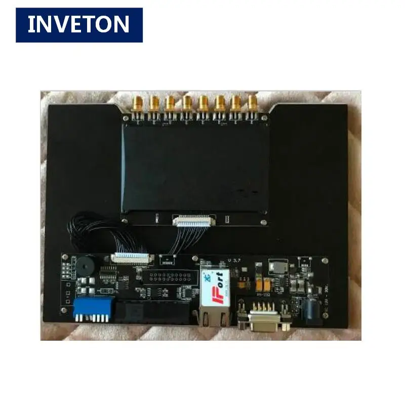 Плата интерфейса impinj r2000 TCP/IP RS232 8 портов uhf rfid считыватель модулей для спортивной