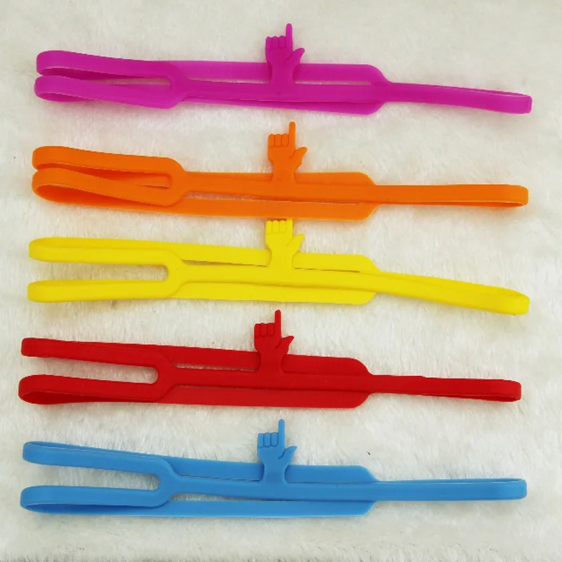 Силиконовые закладки эластичные зажим для книг органайзер инструмент чтения