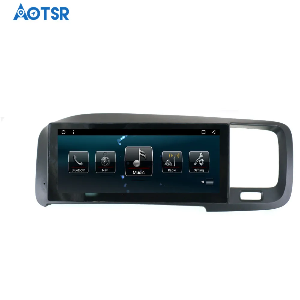 Автомобильный DVD плеер Aotsr Android для Volvo S80 2011 2014 автомобильная стереосистема GPS