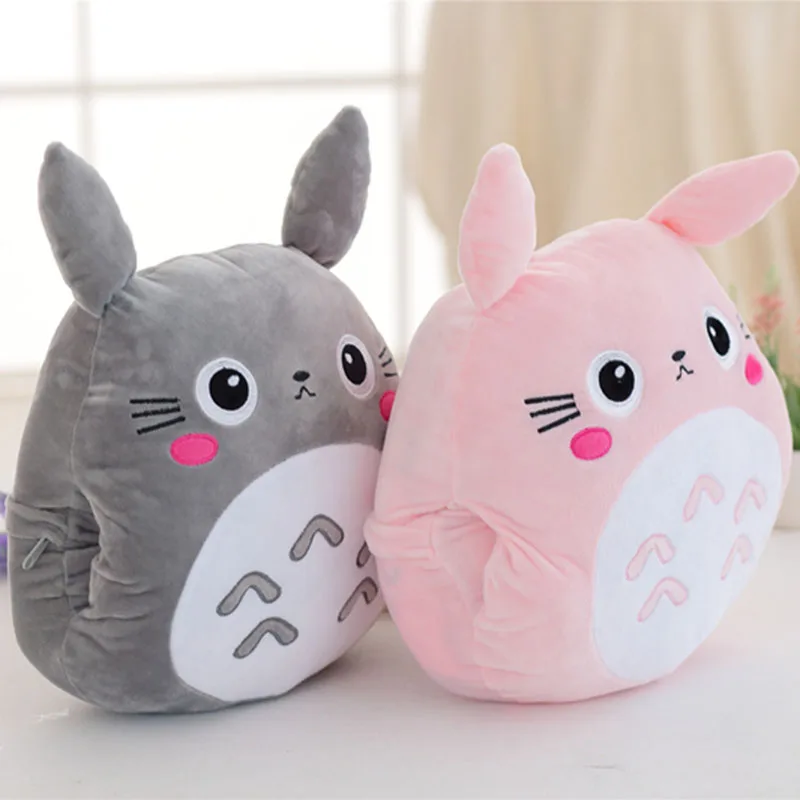 Totoro плюшевая игрушка МИЛЫЙ Тоторо мягкая подушка с одеялом 3 в 1 игрушечная