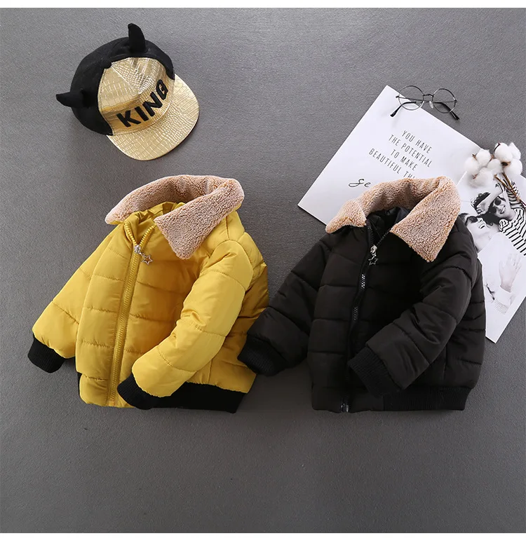 Fashion Autumn Winter Jacket for Boys Children Kids Warm Outerwear Coat Boy Clothes 2-7 Year Baby |