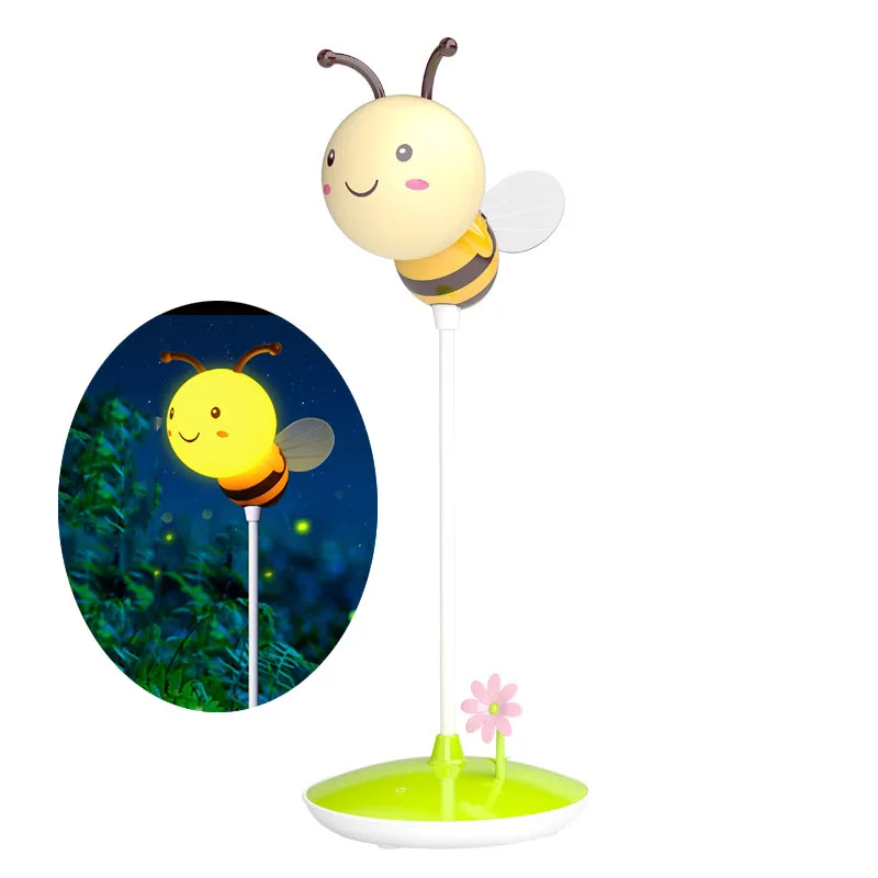 Новая детская спальная лампа для учебы Детская ночная с мультяшным рисунком сна