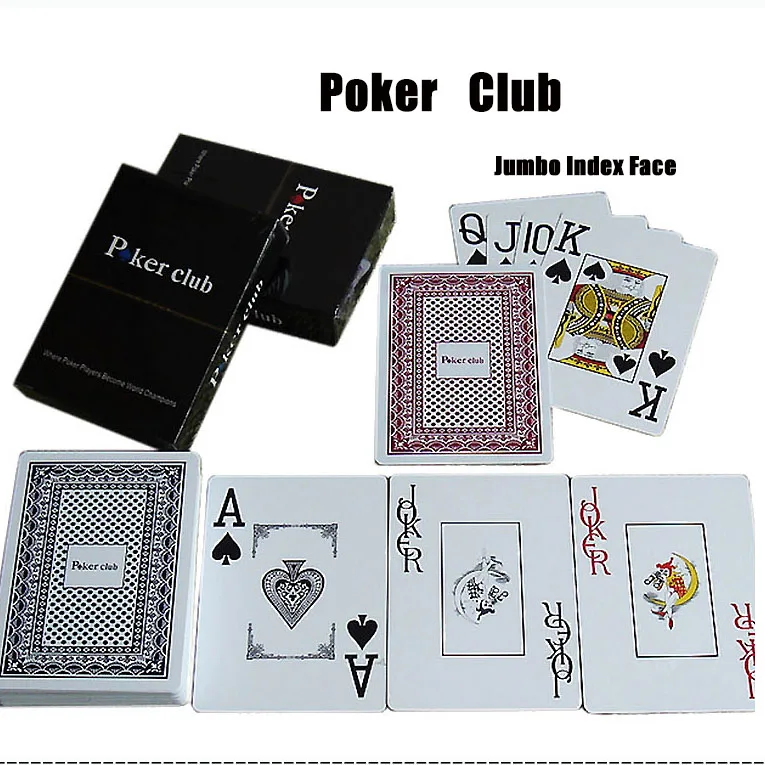 2 шт./лот игральные карты для покерного клуба 100% пластиковая моющаяся покерная