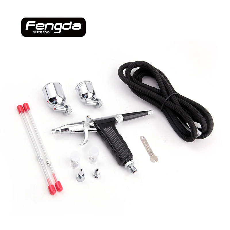 Fengda airbursh пистолет-распылитель для тату краска тела торт украшение иголка airhose