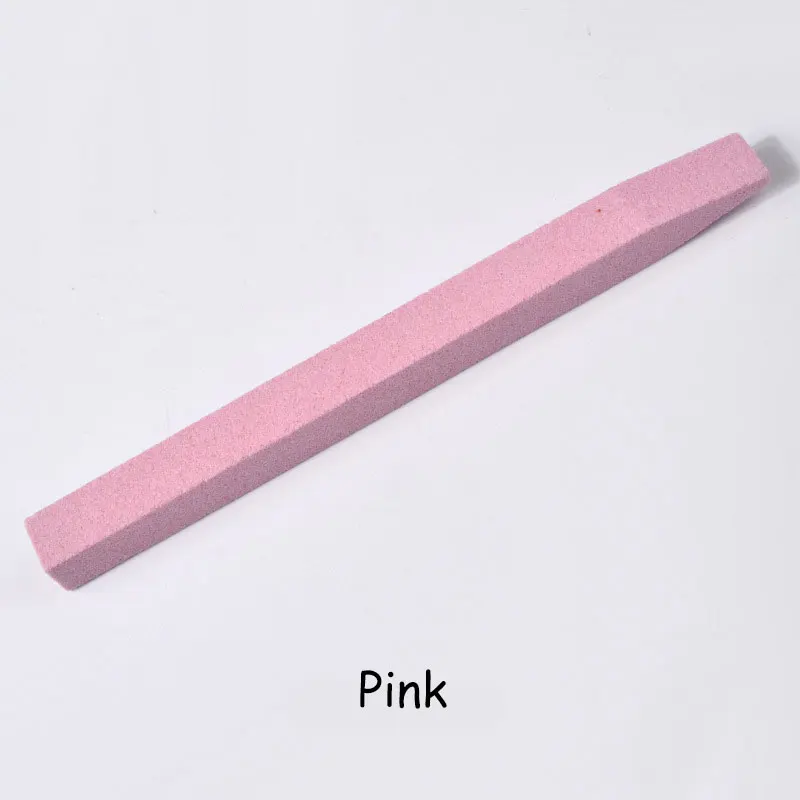 1Pc Pink 2 шт кварцевый скраб пилочка для ногтей средство для удаления кутикул палочка для дизайна ногтей шлифовальный камень Отшелушивающий резьба толкатель мертвой кожи инструмент для ухода за маникюром - Цвет: 1Pc Pink