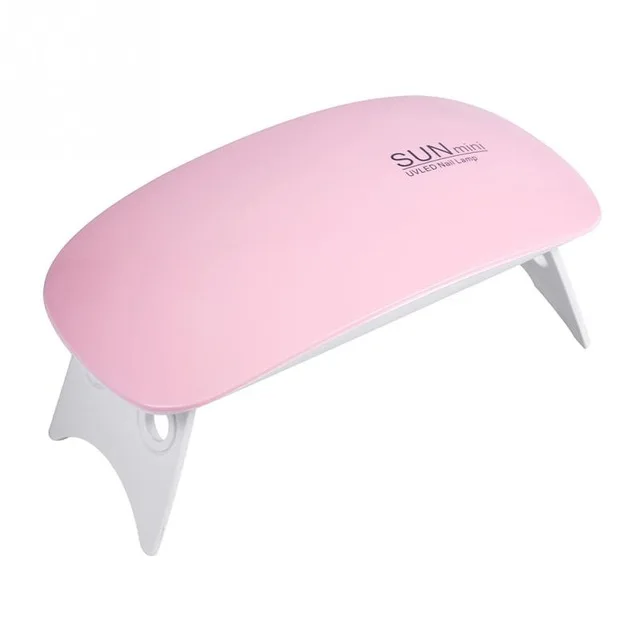 pink 6W Сушилка для ногтей 36 Вт для сушки лаков гель УФ лампа светодиодный светильник для ногтей лак для ногтей с таймер с ЖК-дисплеем 30 s/60 s/99 s - Цвет: pink 6W