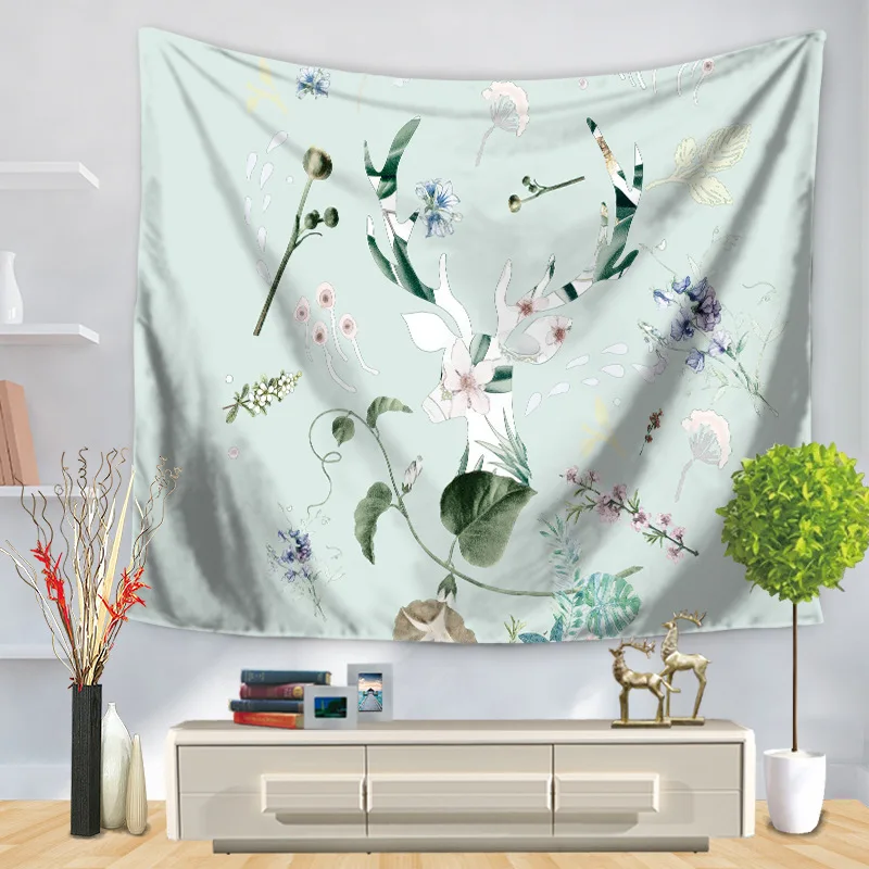 CAMMITEVER олень гобелен с животными Горячая Распродажа индийский МАНДАЛА ГОБЕЛЕН