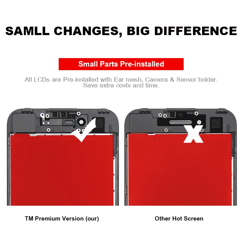 10 шт. Протестировано для iphone 6S ЖК-дисплей Tianma & продукции соответствует уровню AAA