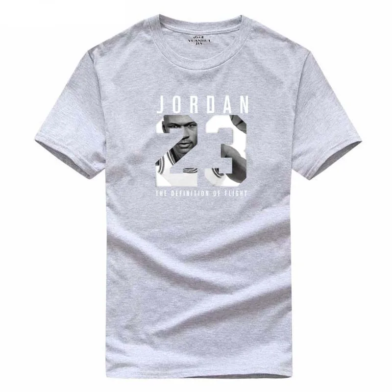Новый бренд хит продаж новинка футболка Jordan 23 с принтом Мужская Swag высокое