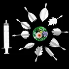 11 шт.компл. 3D желейные цветы художественные гаджеты желатиновая форма для пудинга кондитерские изделия Насадка На Шприц Инструмент для украшения торта игла кухонные аксессуары