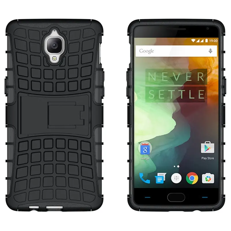 Oneplusone гибридная Жесткая Броня прочная подставка задняя крышка для Oneplus One Plus 6 5T 3 3t 5 силиконовый нескользящий чехол для телефона