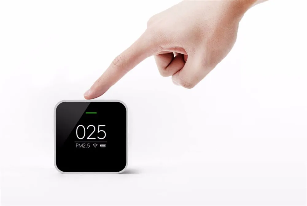 Детектор xiaomi PM2.5, датчик контроля качества воздуха, высокоточный лазерный датчик, OLED экран, умный дом, Прямая поставка