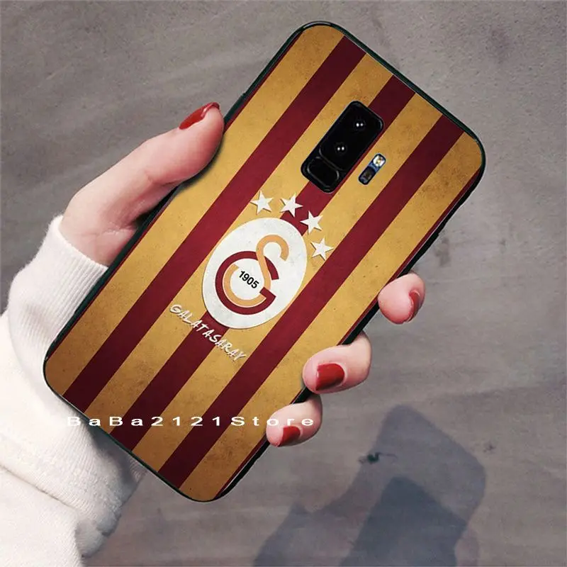 Babaite Turkey Galatasaray Мягкий Силиконовый ТПУ чехол для телефона, чехол для GALAXY s7 edge s8 plus s9 plus s6 s6 edge s10 s10 plus