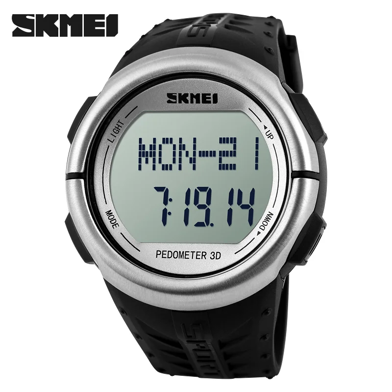 SKMEI топовые брендовые роскошные Цифровые часы мужские спортивные с круглыми