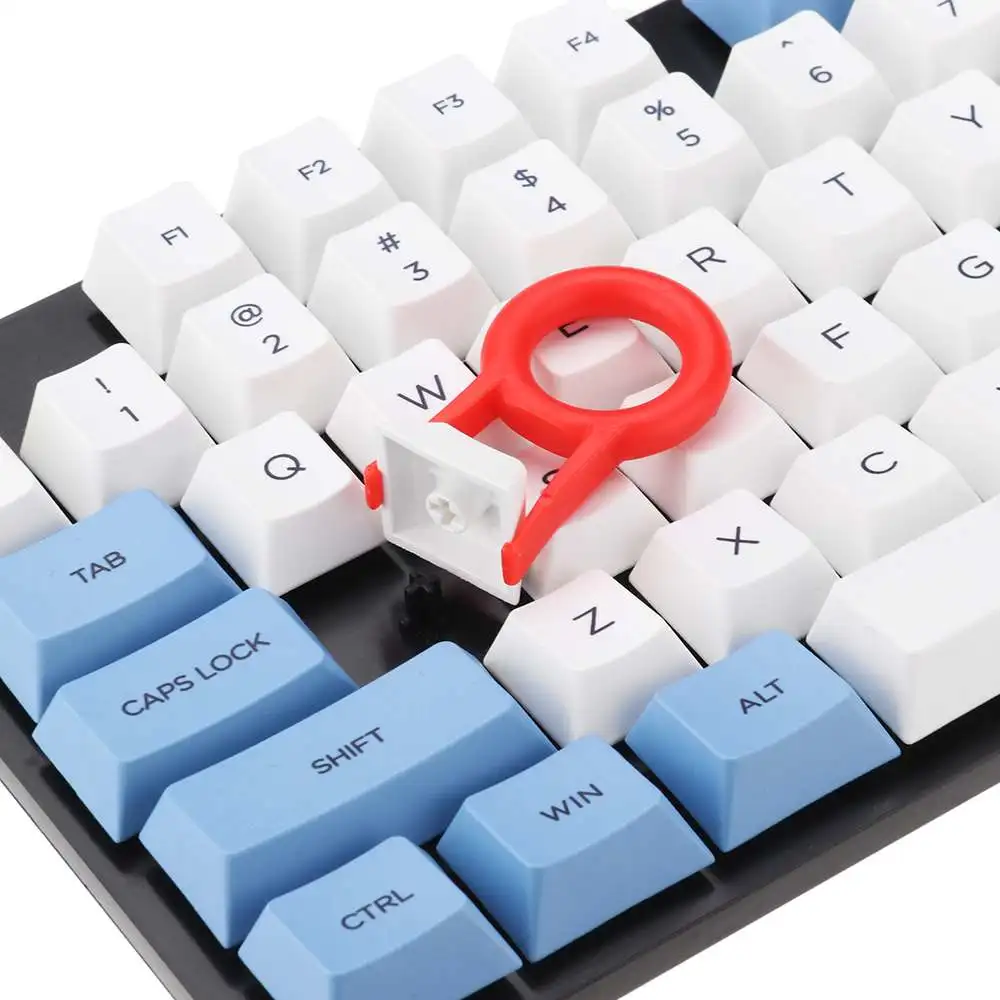 108 ключ синий белый Вишневый профиль краситель-sub PBT Keycaps Набор для механической клавиатуры только Keycap
