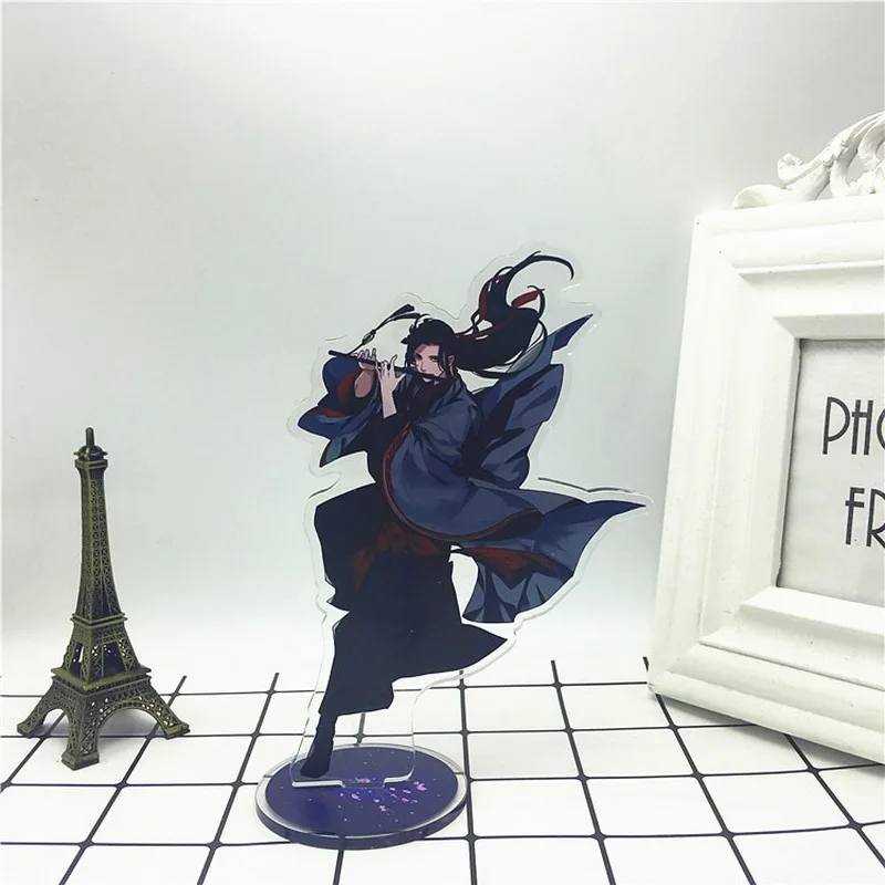 13 32 вида аниме Mo дао ЗУ Shi акрил рисунок на каждый день Wei WuXian Lan WangJi Коллекция подарков гроссмейстер демоническим Статуэтка Series1 - Цвет: 13