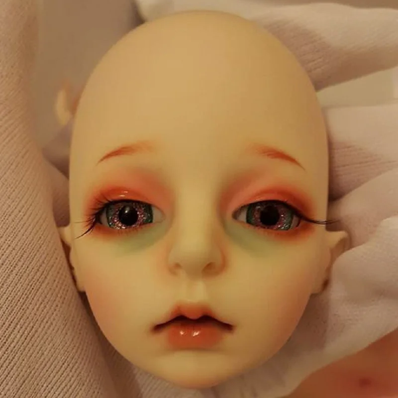 Глаза для кукол bjd синие и розовые 1/3 1/4 1/6 BJD игрушки sd-очки 8 мм 16 18 20 акриловые