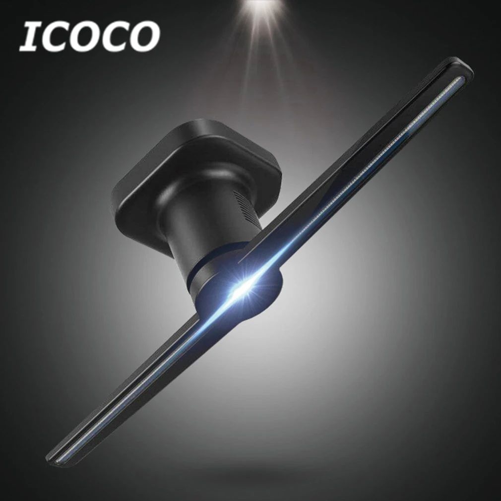 ICOCO 42 см/65 см/100 см 3D голографический проектор плеер светодиодный дисплей