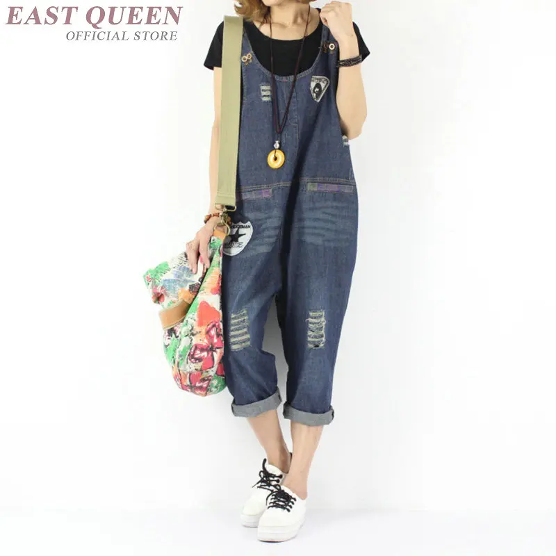 Женский Длинный джинсовый комбинезон из денима женский зимний сексуальная