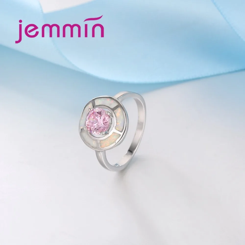 Женское кольцо из серебра 925 пробы с розовым бриллиантом|ring for|rings for womenring jewelry |