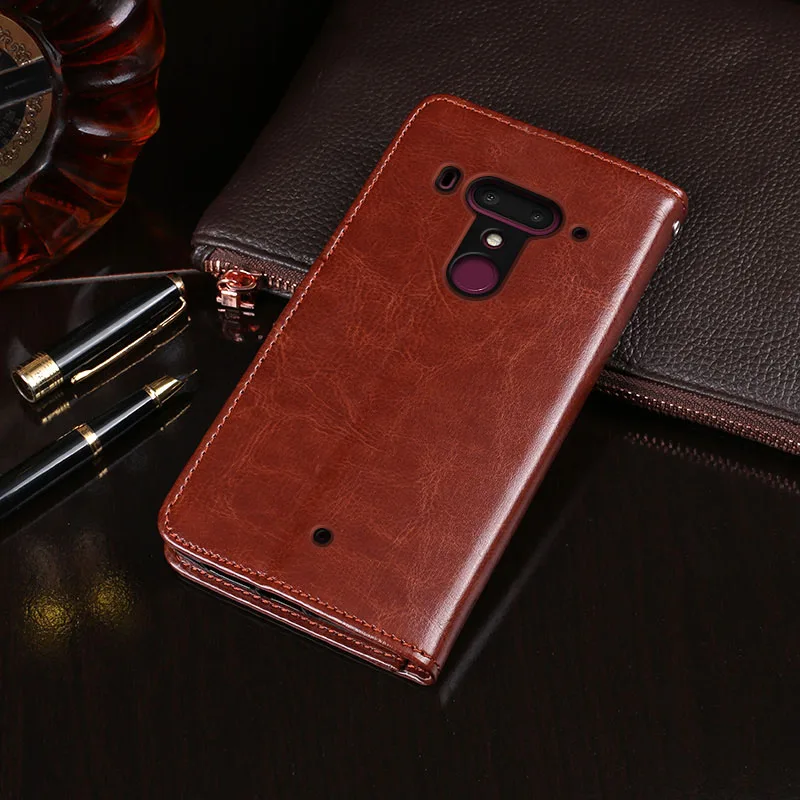 ITien Премиум PU флип Магнитная подставка кожаный защитный чехол для HTC U11 U12 Life Plus ТПУ
