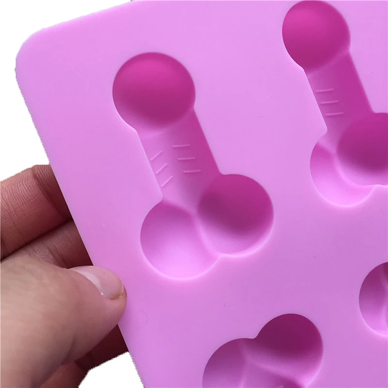 Новый пениса Силиконовые помадка для льда Торт украшения выпечки DIY Плесень