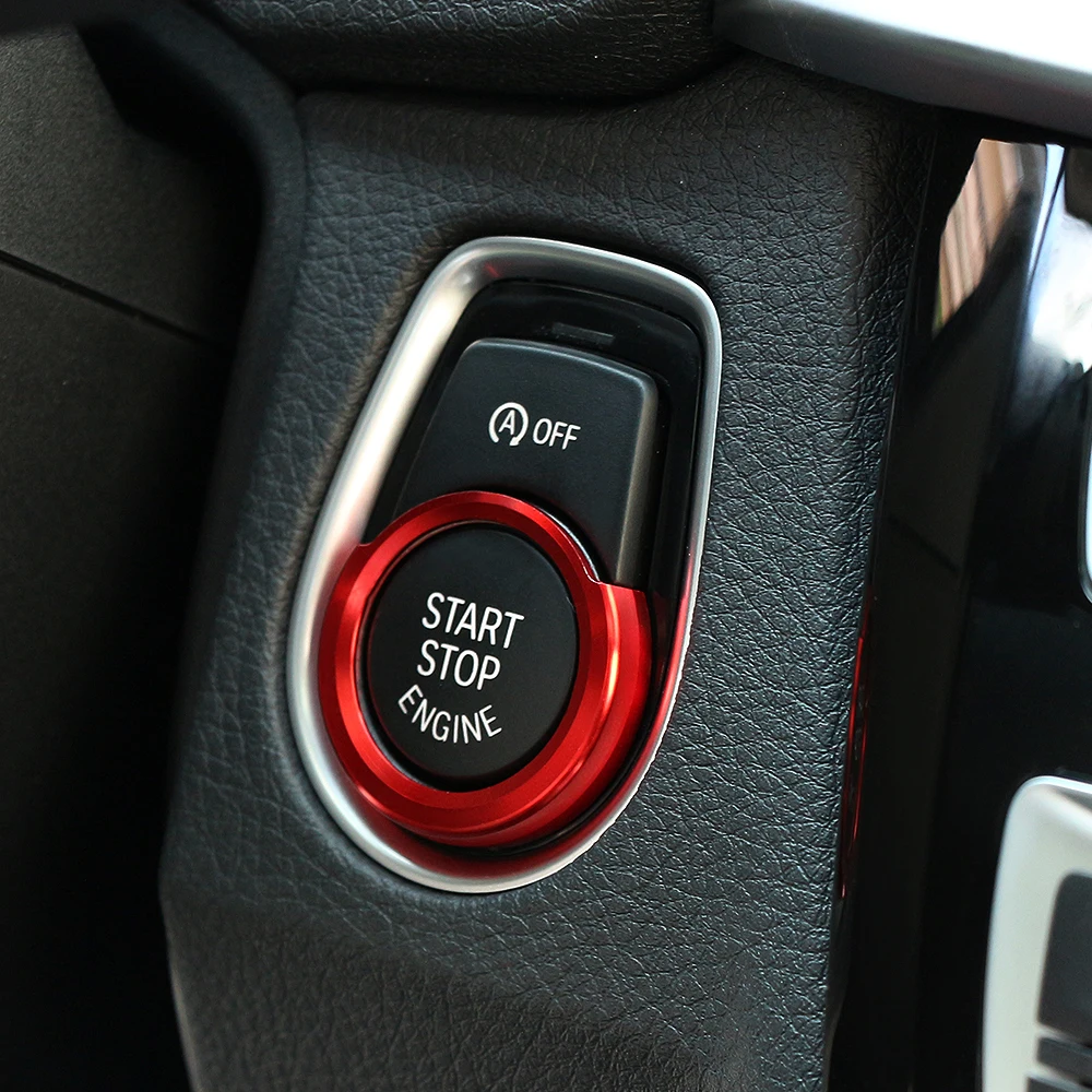 Автомобильный двигатель Start Stop Lgnition Брелок Декоративные Чехлы для BMW 4 3 2 1 серия F30
