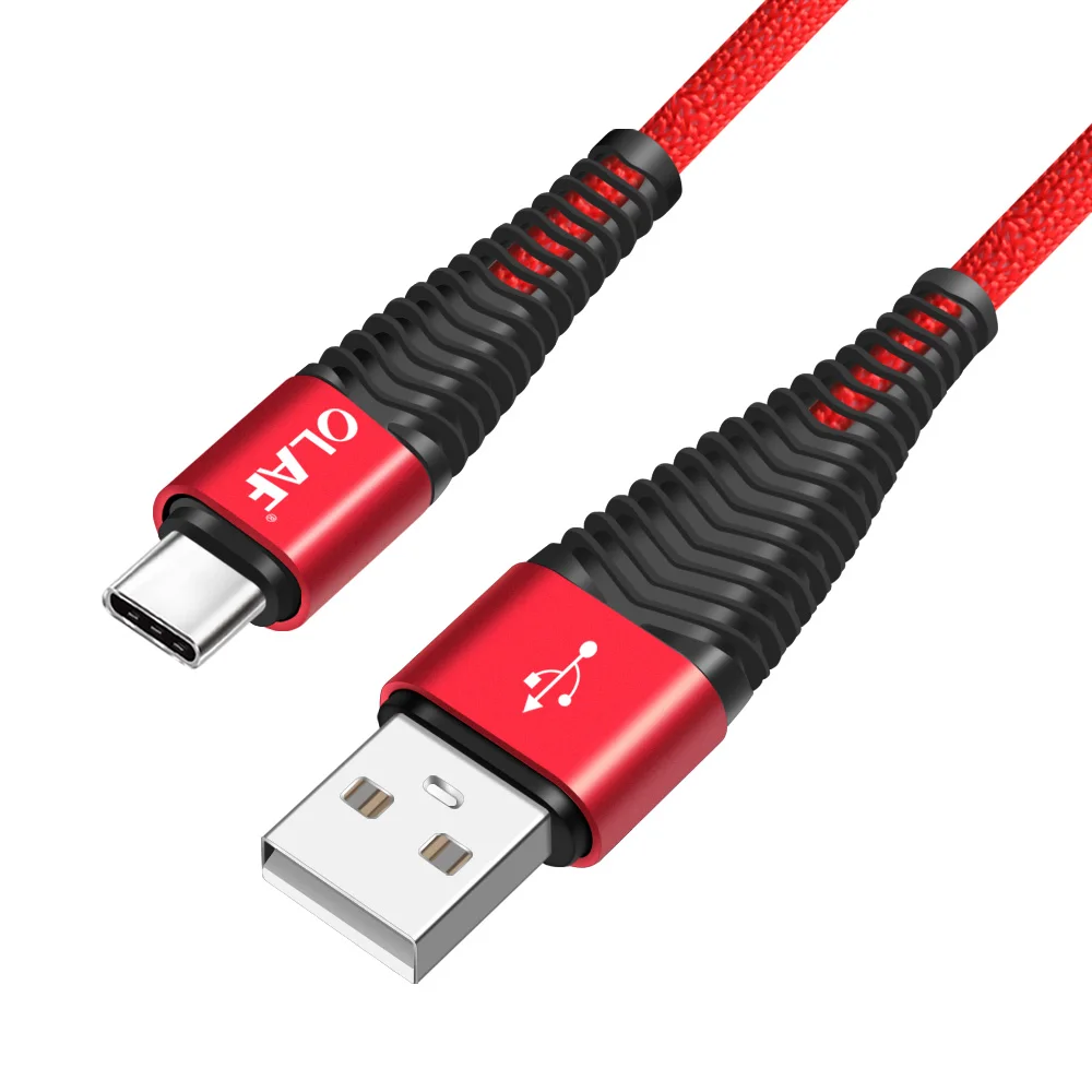 Олаф 1 м кабель для мобильного телефона type C Быстрая зарядка type-C кабель для huawei mate 20 Pro samsung S9 Xiaomi USB зарядное устройство микро-кабели