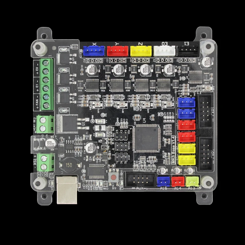 Материнская плата BIQU BASE V1.0 аналог MKS V1.5 совместимая с Mega2560 и RAMPS1.4 контроллер RepRap