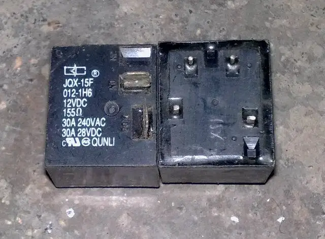 Реле QUNLI JQX-15F 012-1H6 12VDC 155 T91-1A