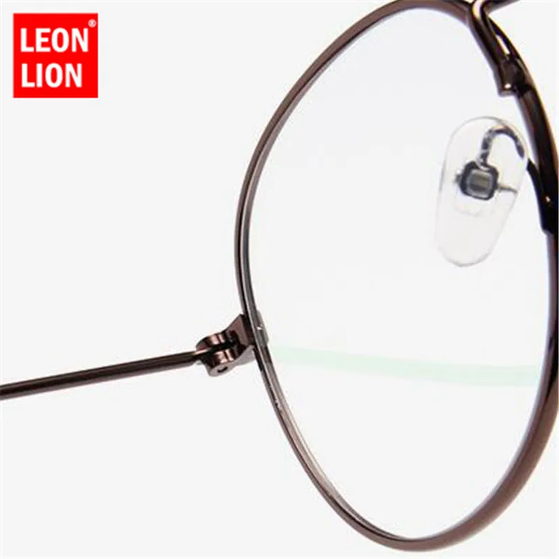 Солнцезащитные очки LeonLion в металлической оправе UV400 для мужчин и женщин