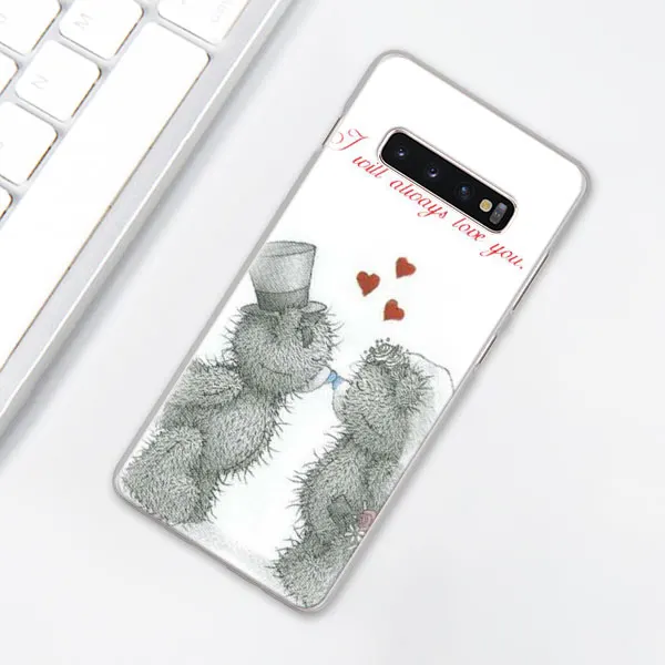 015 Tatty Teddy Bear Me To You чехол для телефона для samsung Galaxy S10e S10 Plus S7 S8 S9 Plus Note 8 9 M10 M20 M30 жесткий чехол - Цвет: 015