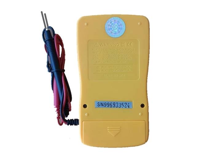 Виктор VC830M Цифровой мультиметр рук 3 1/2 Max display1999 руководство диапазон Карманный