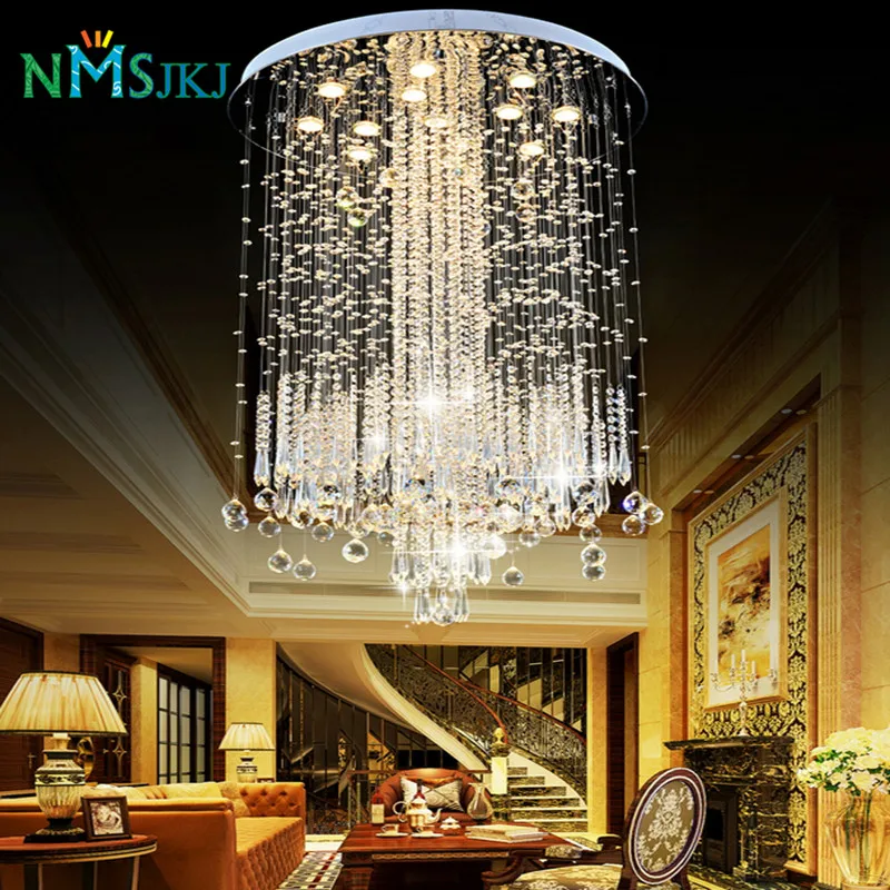 Современный минималистичный светодиодный светильник с длинной лестницей