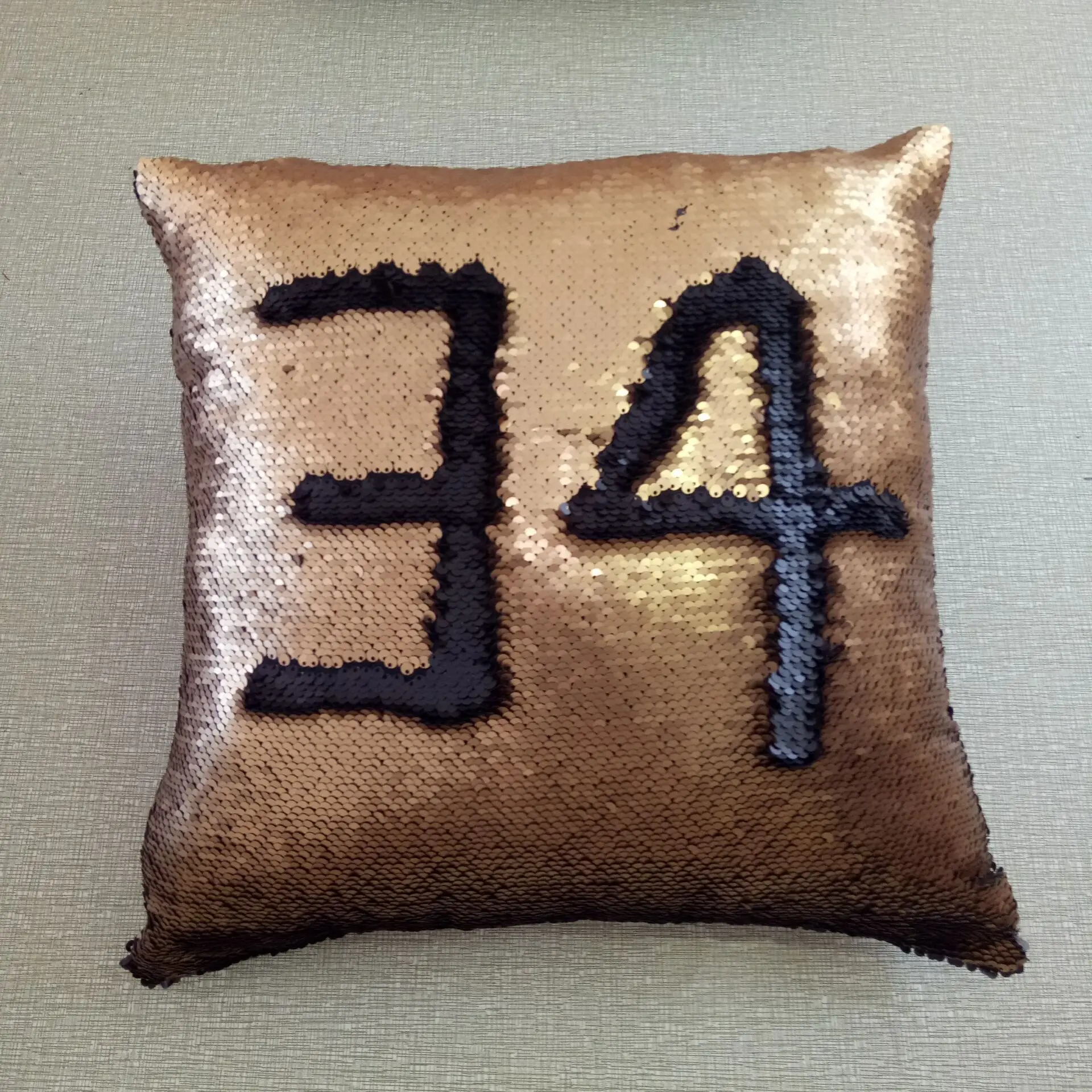 Номер Чехлы наволочка обратимые блесток Русалка Подушка Magical Цвет Изменение