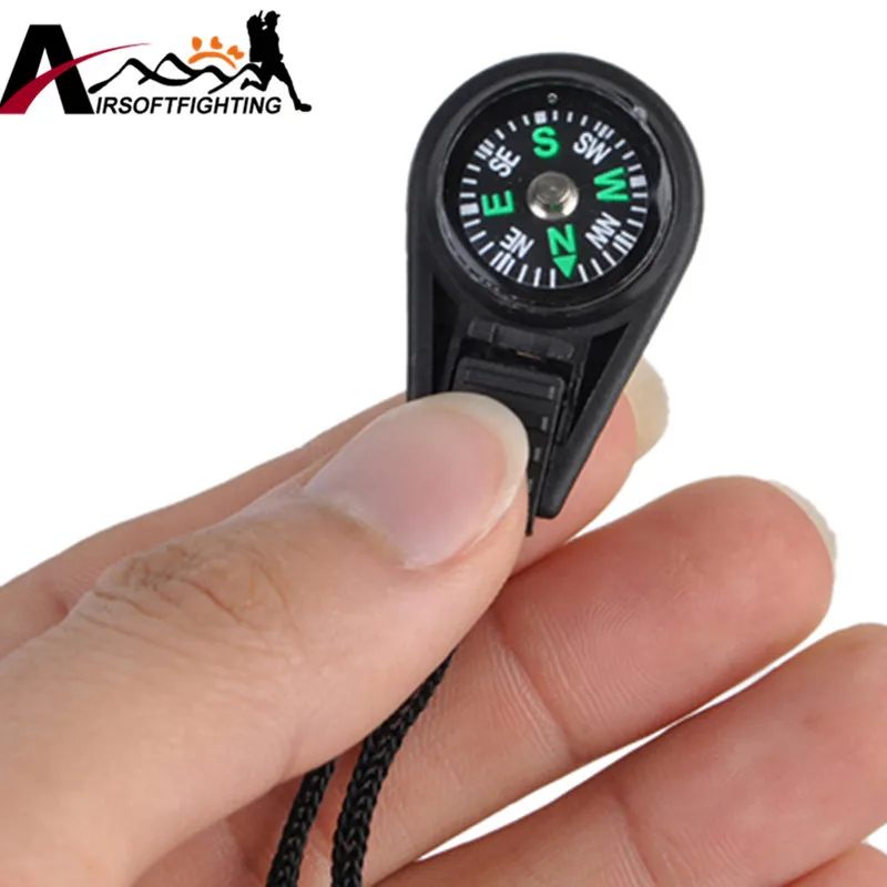 30pcs Key Chain Mini Compass Outdoor Camping Hiking Finding Way Hiker Navigator Utility Gear Survival Keychain Tool# | Спорт и