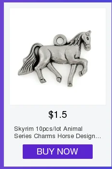Skyrim 10 шт. подвески из цинкового сплава для домашних животных серии собака& Шарпей& Акита собака& Золотой ретривер подвески для DIY ювелирные аксессуары