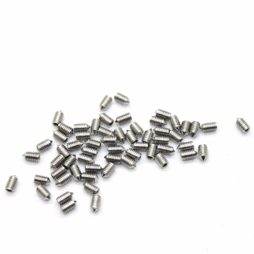 

100pcs/lot High Quality DIN914 Stainless Steel 304 M3*3 Hex Socket Head Set Screw Grub Screw CPC190
