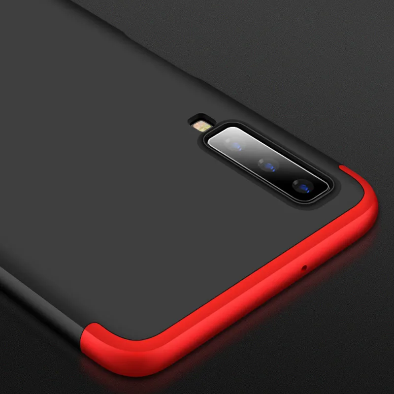 For Samsugn M20 S10E M10 A30 S10 5G A10 A9Pro Case 360 Degree Full Protection 3 in 1 Matte Hard PC Phone Case